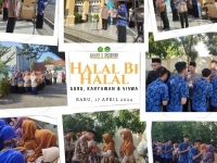 Masuk Pertama Setelah Idul Fitri 1445 H MAN 1 Brebes Gelar Halal Bihalal