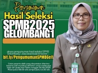 Hasil Seleksi SPMB Gelombang 1 MAN 1 Brebes Tahun Pelajaran 2025/2026