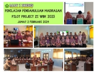 MAN 1 Brebes Mengikuti Penilaian Pendahuluan Pilot Project ZI WBK 2023