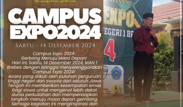 MAN 1 Brebes Gelar Expo Kampus Perdana, Persiapkan Siswa Menuju Perguruan Tinggi