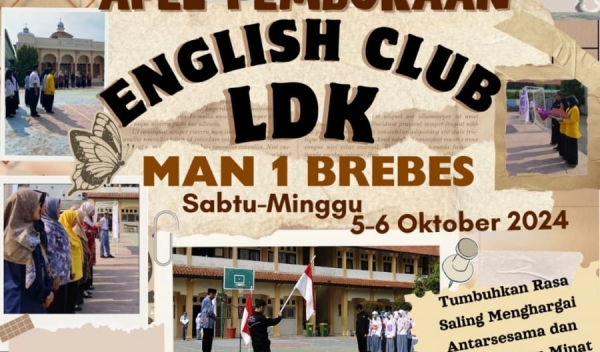 Tumbuhkan Rasa Saling Menghargai antarSesama dan Meningkatkan Minat Belajar Bahasa Inggris IEC MAN 1 Brebes Adakan LDK 