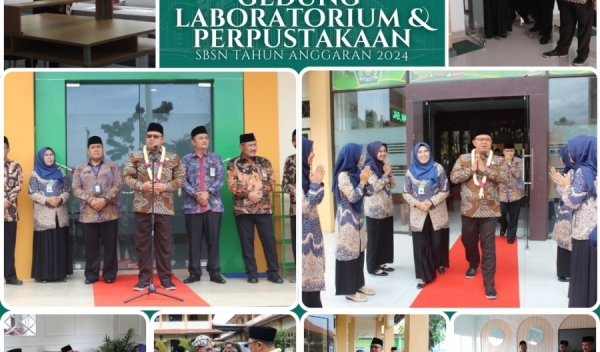 Peresmian Gedung SBSN MAN 1 Brebes Tahun 2024 Perkuat Pendidikan Berkualitas