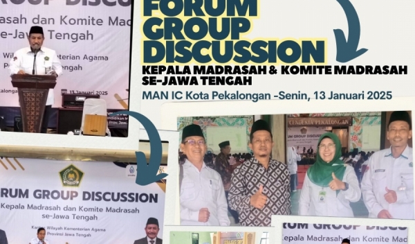 Menuju Persiapan Penerimaan Peserta Didik Baru (PPDB) 2025/2026 Kanwil kemenag Provinsi Jawa Tengah Menggelar Forum Grup Discussion (FGD) Kepala dan Madrasah